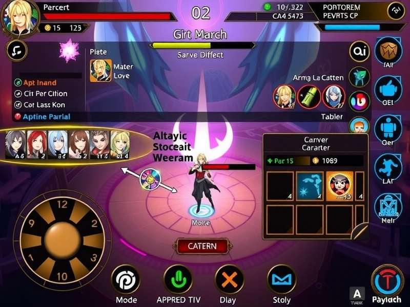 Pret Atma Phantom Battle gameplay screenshot showing character selection and battle interface